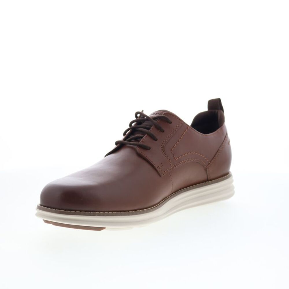 Rockport Mens Canton Brown Shoes (NWT) - Picture 4 of 7
